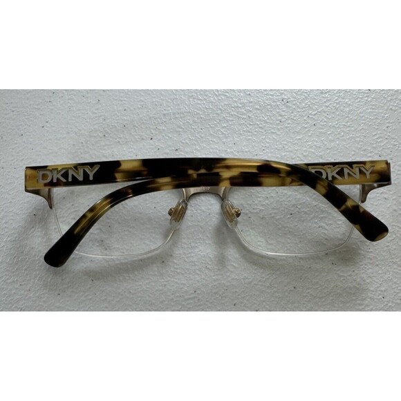 DKNY Eyeglasses, Frames Only, DY5653, 1227, 51-17-135, Metal, Gold, Half-Rim - Picture 2 of 5